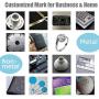 50Watt Fiber Laser Engraving Machine, Max Raycus Fiber Laser Engraver for Metal, Jewerly, Carbon Steel and Nonmetal Etching, Rotary included MCWlaser