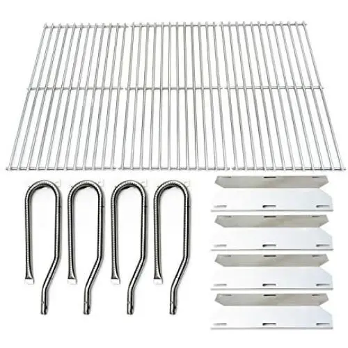 Direct Store Parts Kit DG129 Replacement for Jenn Air Gas Grill 720-0337 Gas Grill Burner,Heat Plate,Cooking Grid(Stainless Steel Burner+Stainless Steel Heat Plate+Solid Stainless Steel Cooking Grid) Direct Store Parts Kit DG129 Replacement for Jenn Air Gas Grill 720-0337 Gas Grill Burner,Heat Plate,Cooking Grid(Stainless Steel Burner+Stainless Steel Heat Plate+Solid Stainless Steel Cooking Grid)