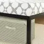 Zinus Korey 14'' Steel Platform Bed Frame with Upholstered Headboard and Wood Slat Support, Queen Zinus Korey 14'' Steel Platform Bed Frame with Upholstered Headboard and Wood Slat Support, Queen