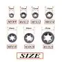 SpzcdZa 260pcs 7 size Internal Tooth Starlock Washers Locking Washer Assortment Kit, Push On Speed Clips Fasteners Assortment Kit,Quick Speed Locking Washers,Black Oxide Finish65Mn Black Oxide Finish SpzcdZa 260pcs 7 size Internal Tooth Starlock Washers Locking Washer Assortment Kit, Push On Speed Clips Fasteners Assortment Kit,Quick Speed Locking Washers,Black Oxide Finish65Mn Black Oxide Finish