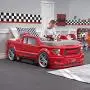 Step2 Turbocharged Twin Truck Kids Bed, Red Step2 Turbocharged Twin Truck Kids Bed, Red