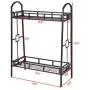 Giantex Plant Stand Flower Pot Rack 2 Tier Metal Flower Pot Rack Heavy Duty Plant Display Holder Decor Giantex Plant Stand Flower Pot Rack 2 Tier Metal Flower Pot Rack Heavy Duty Plant Display Holder Decor
