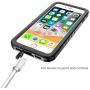 Cozycase Waterproof Case for iPhone 8 Plus/iPhone 7 Plus Case, Shockproof Full-Body Rugged Case with Built-in Screen Protector for Apple iPhone 8 Plus / 7 Plus - (Black)