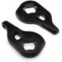 Heavy Metal Suspensions - Fits 2002-2005 Ram 1500 4WD Lift Kit Adjustable 1 to 3 Inch Front Carbon Steel Torsion Bar Lift Keys with Shock Extension Kit | 4x4 Dodge Ram 1500 Front Leveling Kit
