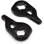 Heavy Metal Suspensions - Fits 2002-2005 Ram 1500 4WD Lift Kit Adjustable 1 to 3 Inch Front Carbon Steel Torsion Bar Lift Keys with Shock Extension Kit | 4x4 Dodge Ram 1500 Front Leveling Kit