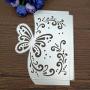 Metal Die Cuts Butterfly Greeting Card,Cutting Dies for Card Making,Embossing Dies for Scrapbooking DIY Album Paper Cards Art Craft Decoration for Mothers Day Valentines Day,5.16x4.18 inch