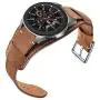 Leotop Compatible with Samsung Galaxy Watch 42mm/Galaxy Watch 3 41mm/Active 40mm/Active 2 40mm 44mm/Gear S2 Classic Bands 20mm Replacement Genuine Leather Cuff Strap with Metal Buckle Men Women(Brown) Leotop Compatible with Samsung Galaxy Watch 42mm/Galaxy Watch 3 41mm/Active 40mm/Active 2 40mm 44mm/Gear S2 Classic Bands 20mm Replacement Genuine Leather Cuff Strap with Metal Buckle Men Women(Brown)