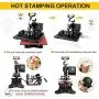 Seeutek Heat Press 5 in 1 Heat Press 12x15 inch Machine 360-Degree Swing Away Digital Sublimation Multifunction Combo for T Shirts Mugs Hat Plate Cap Seeutek Heat Press 5 in 1 Heat Press 12x15 inch Machine 360-Degree Swing Away Digital Sublimation Multifunction Combo for T Shirts Mugs Hat Plate Cap