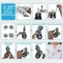 Metal PIN Back Button Parts {500pcs} - Additional Extra Button Maker Badge Making Machine Pieces - 58MM 2 ¼ INCH 2.28 INCH | 500 Metal Badge Button Shell & Pin Back Metal PIN Back Button Parts {500pcs} - Additional Extra Button Maker Badge Making Machine Pieces - 58MM 2 ¼ INCH 2.28 INCH | 500 Metal Badge Button Shell & Pin Back