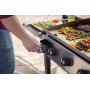 PIT BOSS PB757GD 4 Burner LP Gas Griddle, 4. 7mm Thick pre-Seasoned top, Black