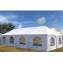 DELTA Canopies 40x20 PVC Frame Tent White - Wedding Party Canopy Shelter