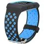 SKYLET Compatible with Fitbit Ionic Bands for Men with Case, Soft Replacement Sport Wristband Compatible with Fitbit Ionic Smart Watch with Metal Clasp Men Women Black (No Tracker)