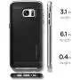 Spigen Neo Hybrid Designed for Samsung Galaxy S7 Edge Case (2016) - Satin Silver
