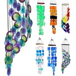 Bellaa 23332 Wind Chimes Peacock 27 inch