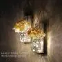 HOMKO Decorative Mason Jar Wall Decor - Rustic Wall Sconces with 6-Hour Timer LED Fairy Lights and Flowers - Farmhouse Home Decor (Set of 2) HOMKO Decorative Mason Jar Wall Decor - Rustic Wall Sconces with 6-Hour Timer LED Fairy Lights and Flowers - Farmhouse Home Decor (Set of 2)