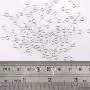 AIEX 300 pcs Screw Eye Pins Hooks Eyelets Screw Threaded for Jewelry Making Findings DIY Crafts, Silver