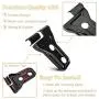 LAIKOU 8PCs Door Hinge Cover Decor Trim Exterior Protection Accessories Fit for 2018-2021 Jeep Wrangler JL JLU & Gladiator JT (Black) LAIKOU 8PCs Door Hinge Cover Decor Trim Exterior Protection Accessories Fit for 2018-2021 Jeep Wrangler JL JLU & Gladiator JT (Black)