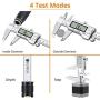 Neoteck 6 inch Digital Caliper, Full-metal Electronic Calipers Measuring Tool Fractions/ Inch/ mm Conversion