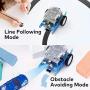 Makeblock mBot Robot Kit with Bluetooth Dongle, STEM Toys with Metal Materials, APP Remote Control with Easy constructions, Scratch and Arduino C Programming Supported, Gift for Kids