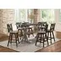 Homelegance Barstool (Set of 2) Amsonia Counter Height Swivel Stool (2 Pack), Black Homelegance Barstool (Set of 2) Amsonia Counter Height Swivel Stool (2 Pack), Black