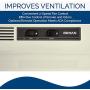 Broan-NuTone BUEZ130BT Non-Ducted Ductless Range Hood with Lights Exhaust Fan for Under Cabinet, 30-Inch, Biscuit