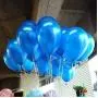 Lokman 12 Inch Ultra Thickness Dark Blue Latex Metallic Balloons 100 Piece Per Unit (Dark Blue)