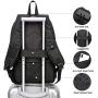 Laptop Backpack,Business Travel Anti Theft Backpack Gift for Men Women with USB Charging Port Lock,Slim Durable Water Resistant College School Bookbag Computer Bag Fits 15.6 Inch Laptop Notebook