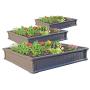 Lifetime 60069 Raised Garden Bed Kit, 4 by 4 Feet, Pack of 3
