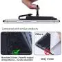 YUNCE Ring Stand Stick on Wallet Cell Phone Slim Leather Wallet Stick on Wallet Credit Card RFID Blocking Sleeve Black YUNCE Ring Stand Stick on Wallet Cell Phone Slim Leather Wallet Stick on Wallet Credit Card RFID Blocking Sleeve Black