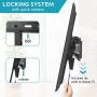 MOUNTUP Tilting TV Wall Mount Bracket for 26-55 Inch Flat Screen TVs/ Curved TVs, Low Profile TV Wall Mount TV Bracket - Easy to Install On 12'' or 16'' Studs, VESA 400x400mm Weight up to 99 LBS, MU0007