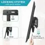 MOUNTUP Tilting TV Wall Mount Bracket for 26-55 Inch Flat Screen TVs/ Curved TVs, Low Profile TV Wall Mount TV Bracket - Easy to Install On 12'' or 16'' Studs, VESA 400x400mm Weight up to 99 LBS, MU0007 MOUNTUP Tilting TV Wall Mount Bracket for 26-55 Inch Flat Screen TVs/ Curved TVs, Low Profile TV Wall Mount TV Bracket - Easy to Install On 12'' or 16'' Studs, VESA 400x400mm Weight up to 99 LBS, MU0007