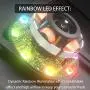 upHere 120mm Case Fan High Airflow Rainbow LED for Computer Cases Cooling,3-Pack,NK12CF3-3 upHere 120mm Case Fan High Airflow Rainbow LED for Computer Cases Cooling,3-Pack,NK12CF3-3