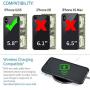 Dockem Wallet Case for iPhone X/XS: Built-in Metal Plate for Magnetic Mounting & 2 Credit Card Holders, 5.8'' Exec M2 Synthetic Leather (Black)