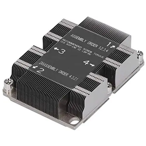 EBTOOLS Heat Sink for Purley Platform, NK‑P0067PS LGA 3647‑0 1U X11 CPU Heat Sink Cooling Computer Accessories EBTOOLS Heat Sink for Purley Platform, NK‑P0067PS LGA 3647‑0 1U X11 CPU Heat Sink Cooling Computer Accessories