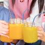 Reusable Metal Straws with Silicone Travel Case Cleaning Brush Long Stainless Steel Straws Bent Drinking Straw for 20 and 30 oz Tumbler diameter 0.24 inch (rainbow)