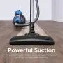 Eureka WhirlWind Bagless Canister Vacuum Cleaner, Lightweight Vac for Carpets and Hard Floors, Blue