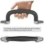 SELEWARE Set of 2 Play House Safety Handles,Playground Handles for Kids Swing Set, Playset, Climbing Frame, Metal Grab Handle Bars 9.64'' Hand Grips ,Black (Black) SELEWARE Set of 2 Play House Safety Handles,Playground Handles for Kids Swing Set, Playset, Climbing Frame, Metal Grab Handle Bars 9.64'' Hand Grips ,Black (Black)