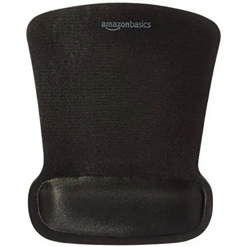 Amazon Basics Gel Computer Mouse Pad with Wrist Support Rest Amazon Basics Gel Computer Mouse Pad with Wrist Support Rest