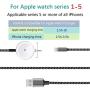 ASIANE Watch Charger,2 in 1 Wireless iWatch & iPhone Charging Cable Compatible for Apple Watch Series 6/5/4/3/2/1& iPhone 12/12pro/11/11 Pro/XR/XS/XS Max/X/8/8Plus/7/7Plus/6/6Plus/5/5SE/5S/iPad Series