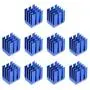 uxcell Electronic Radiators Heatsink for Stepper Motor,3D Printer 9x9x12mm Blue 10pcs uxcell Electronic Radiators Heatsink for Stepper Motor,3D Printer 9x9x12mm Blue 10pcs
