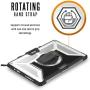 URBAN ARMOR GEAR UAG Designed for Microsoft Surface Pro 7 Plus, Pro 7, Pro 6, Pro 5th Gen (2017) (LTE), Pro 4 w/ Hand Strap & Shoulder Strap Plasma Feather-Light Rugged Ice Military Drop Tested Case