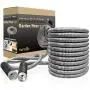 TheFitLife Flexible Metal Garden Hose - Newest Leak and Break Resistant Design, Stainless Steel Water Hose with Upgrade Solid Metal Fittings, Lightweight Kink Free Durable Easy Storage (100 FT) TheFitLife Flexible Metal Garden Hose - Newest Leak and Break Resistant Design, Stainless Steel Water Hose with Upgrade Solid Metal Fittings, Lightweight Kink Free Durable Easy Storage (100 FT)