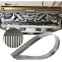 Leaf Spring, Knitting Machine Accessories Spring, 90cm / 35.4in Length Metal Knitting Machine Parts Replacement Accessories Durable for SK360 SK326 SK260 SK280