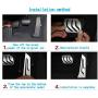 SLONG Brake Pedals for BMW E30 E36 E46 E87 E90 E91 E92 E93 M3 No Dirll Gas Fuel Brake Aluminum Alloy 4 Pcs