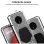 Cresee Oneplus 7T Case, Gorilla Glass Armor Aluminum Alloy Metal Cover Case,Rubber Bumper Military Shockproof Heavy Duty Protection Case for Oneplus 7T (Silver)