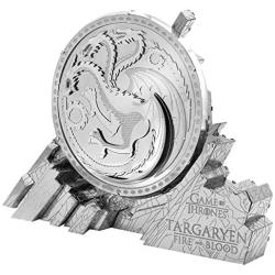 Fascinations Metal Earth ICONX Game of Thrones Targaryen Sigil 3D Metal Model Kit