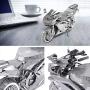 Piececool 3D Metal Model Kits- Motorcycle, DIY 3D Metal Puzzle for Adults, Great Birthday Gifts