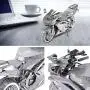 Piececool 3D Metal Model Kits- Motorcycle, DIY 3D Metal Puzzle for Adults, Great Birthday Gifts