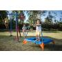 FITNESS REALITY KIDS ‘The Ultimate’ 8 Station Sports Series Metal Swing Set
