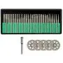 Loggers Art Gens 30Pcs Diamond Burr Set on 1/8Inch Shank Assorted Great Quality Cut Solid Carbide Rotary Burr Set for Glass, Gemstone, Metal Loggers Art Gens 30Pcs Diamond Burr Set on 1/8Inch Shank Assorted Great Quality Cut Solid Carbide Rotary Burr Set for Glass, Gemstone, Metal